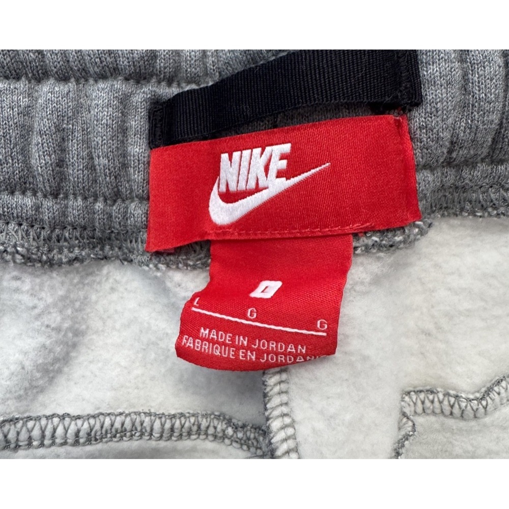 Nike Men's Modern French Terry Gray Grey Jogger Pants Size Large - Picture 3 of 3
